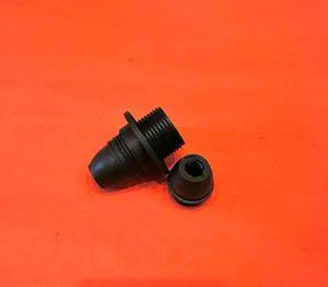 Amba Plastics E14 Lamp Bulb Holder CE Certified Black Socket Ring Plastic Thread Eco-Friendly Easy Installation Indoor Outdoor