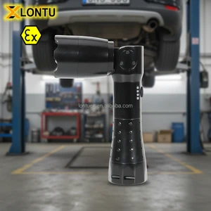 Lontu ATEX Approved Compact Explosion-Proof Flashlight 90° Swivel Head Magnetic Mount Portable Industrial Work Light