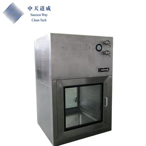 Factory Price New Modular Clean Room Dynamic Pass Box with 304 Stainless Steel Easy to Clean CE Certified