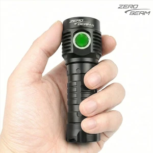 ZERO BEAM F5 Compact Rechargeable LED Flashlight Aluminum Alloy Tactical Hiking Outdoor Light with Dimmer USB-C Charging
