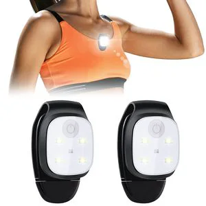 UMIONE IP44 Waterproof Outdoor Runners Night Running Jogging Walking Spinning Biking LED Flash Shoe Safety Clip Lights 300mAh