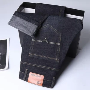 Factory Fashion Wholesale Plus Size Ready To Ship Custom Classic Jeans For Men Slim Straight Skinny Men's Jeans Pants