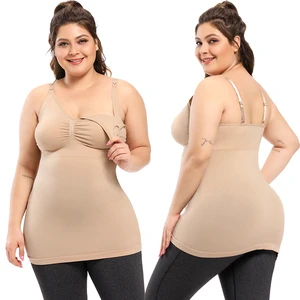Breastfeeding Wear Pregnancy Period Women's Vest Nursing Bra Maternity Camisole XXXXXL