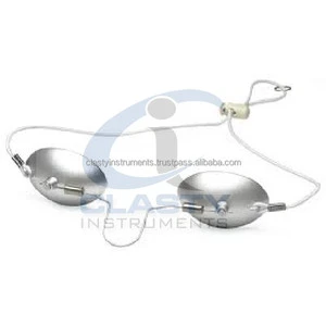 EYE SHIELDS STAINLESS STEEL LAZERLENZ PATIENT SAFETY EYE SHIELDS MEDICAL SAFETY SHIELDS to PROTECT EYES DURING MEDICAL LASER PRO