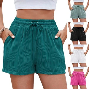 Wholesale Custom Summer Hot Bermuda Shorts Women Casual High Quality Breathable Quick Dry Eco-Friendly Waterproof Leopard Print