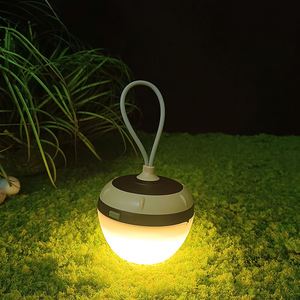 Portable LED Camping Lamp with ABS Body Rechargeable for Outdoor Hiking and Traveling for Tent Use
