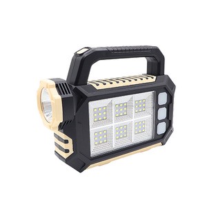 Portable Solar Power Rechargeable SMD LED Torch Flashlights Multifunction Solar Led Camping Lantern Light