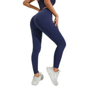 Yoga Pants High Waist Buttock Lifting Pocket Quick Dry Fitness Jumpsuits Tight Running Sports Pants Women