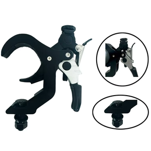Tube45-60MM Load100kg TUV Load Certificate Aluminum Stage Light Clamps for LED Par Light Moving Head Lighting Clamps