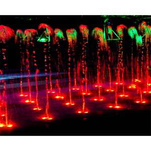 Free New Design Outdoor Pool Multimedia Music Dancing Water Fountain Show With RGB LED Lights