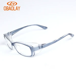 Professional Protective Eyewear With Side Shield Anti-Dust Anti-blue Light Anti Pollen Safety Glasses For Women Men