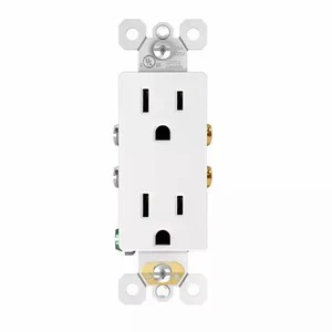 Factory Price American Standard Wall Socket US Receptacle Outdoor Two-Socket Surge-Proof Brass Fixture Direct From Manufacturer