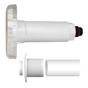 LED Light Pool Plastic Underwater Star Shaped Buried Light - IP68 Waterproof Dimming Remote Control 6W/12W