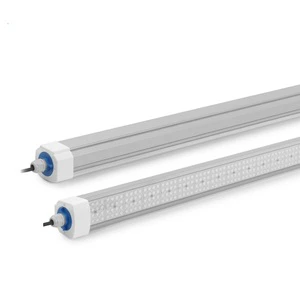 Emergency DALI Dimmable Wearhouse Ceiling Mounted LED Tri-proof Light 600mm 900mm 1200mm 1500mm