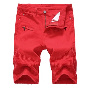 New Design Best Selling Denim Shorts For Adults Men Breathable & Comfortable Casual Wear Plain Design Denim Shorts