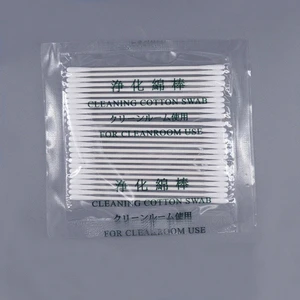 Cleanroom Cleaning Cotton Swab, Lint-Free Industrial Purification Swabs for Electronics/Optics Precision Cleaning in Clean Room
