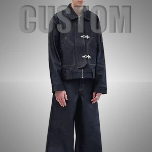 Customize Your Designed Denim Jacket, pilot Jacket Set and Work Denim Jacket Men s Jackets