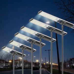 DPWH Approved LECUSO 5years Warranty Outdoor 30w 60w 80w 100w 120w 150w 200w Integrated All In One Led Solar Street Light