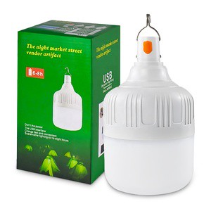 Usb Rechargeable Bulb Emergency Lights E27 B22 10W 20W 30W 40W 50W Portable Led Emergency Light For Suitable Home Camping