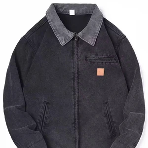 Wholesale Latest Hot Sale Fancy Denim Jeans Coat Daily Wear Custom Jeans Jacket for Men