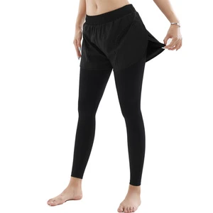 Yoga Pants New 2-in-1 Lightweight Stretch Gym Pants Women Quick Dry Wearing Tight Running Gym Yoga Pants