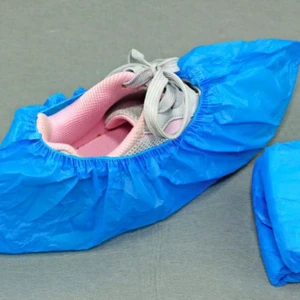 Disposable Hand-made Shoecover Plastic CPE Shoe Covers Anti-skid Thickening Wear-resistant Waterproof Shoe Cover