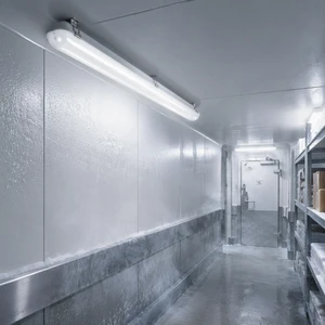 Linkable 4ft LED Vapor Tight Fixture UL 40W 140LM/W Waterproof LED Vapor-proof Light Fixture for Cold Storage Walk-in Freezer