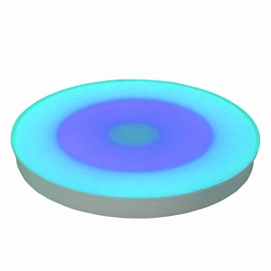 Rechargeable Luminous LED Brick Lights Indoor/Outdoor Interactive 3D Stage Light Pressure Sensing Game Design Glass Body IP55