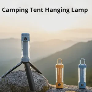 Outdoor Atmosphere Camping Light LED Rechargeable Portable Tent Light High Bright Multi-Function Flashlight Torches