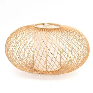 BEAUTIFUL MODERN BAMBOO LAMP, BAMBOO CRAFT PRODUCT HOMEUSE or LUXURY DECORATION