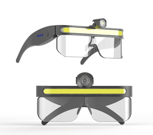 Portable COB USB Rechargeable LED Headlamp With Full-View Floodlight For Fishing, Camping, Cycling, And Hiking