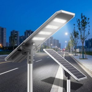 30W 40W 60W Solar LED Security Street Light for Highway Use Outdoor Areas and Perimeter Safety Lighting