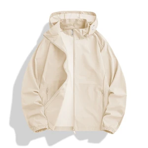 Unisex Ice Silk Sun-protective Clothing Summer Breathable UPF50+ UV-protected Zipper Windproof Comfortable Wear