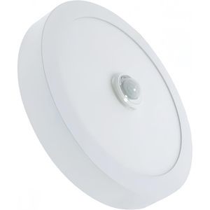 LEDUNI 18W LED Ceiling Light Circular Motion Sensor 3500K Warm White for Hallway or Porch