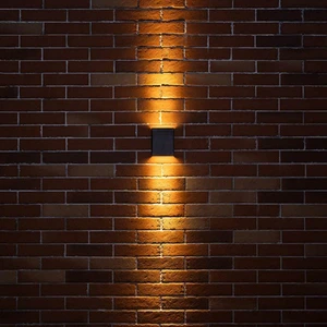 Light Effect Customizable Wall Lamp Pure Polyester Outdoor Powder Coating LED Wall Light Luxury Light Designs for Outdoor Wall