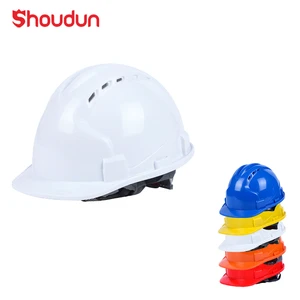 High Quality Industrial Work Engineering Hard Hat Construction Three-Rib Safety Helmet Head Protective Hard