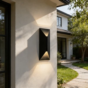 Outdoor 5CCT Wall Light Wall Sconce Aluminum Alloy IP65 Waterproof Modern Wall Lamp