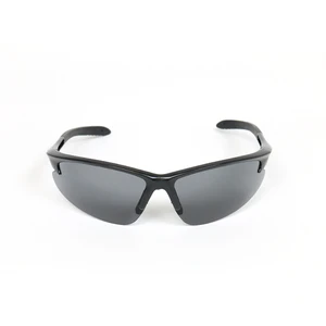 Anti-Scratch Dark Lens Safety Glasses PC & Nylon Frame Anti-Impact Anti-Fog Features for Work