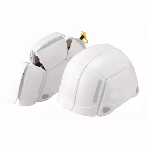 Abis Safety Foldable Helmet With Pp/pe/abs Material For Emergency Disaster Prevention High Altitude Use 54-61cm Size