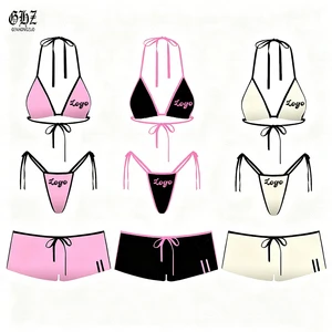 New Designer Custom Women's Beachwear Two-piece Bikini Set Push UpBikini Swimwear Girl Swimsuits for Women