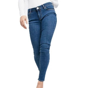 New Fashion Women Canvas Jeans Winter Flat Front Breathable Stretchy Casual Pants