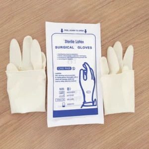 Professional Medical Grade Clinic Powder Free Disposable Safety Sterile Surgical Examination Gloves for Enhanced Hand Protection