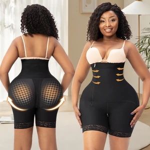 Oem Fajas Colomblanas Para Mue High Waist Slimming Corset Shapewear Shorts Cycliste Gaine Bbl Avec Fesse Butt Lifter Shapers