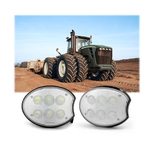 Emark Approval Right/Left 40W Led Work Light For John Deere Tractor 7630 7720 Led Flood Work Lamp
