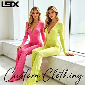 Women Rhinestone Logo Fitness Jumpsuit Hooded Gym Sports One Piece Active Wear Bodysuit