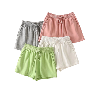 Women's Sporty Gym Shorts-Casual Summer Plus Size Elastic Waist Breathable Waterproof Quick Dry Customizable Plaid Pattern