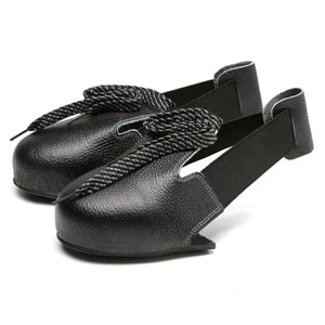 Summer Anti-Smash Steel Toe Cap Shoe Covers with Standard Rubber Outsole for Visitors' Safety and Labor Protection
