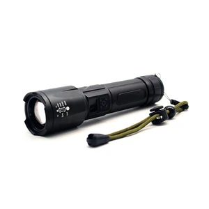 Adjustable Focus LED Flashlight, Type-C Fast Charging, for Hiking, Fishing, and Home Use