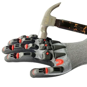 TPR Pro Safety Industries Gloves Oil And Gas Heavy Duty Anti Cut Anti Impact Safety Machine Gloves