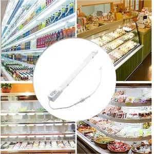 Highlight Waterproof Ip65 Freezer Light Tube Refrigerator Led Tube Light 220V Fresh Display Cabinet Led Light Strip
